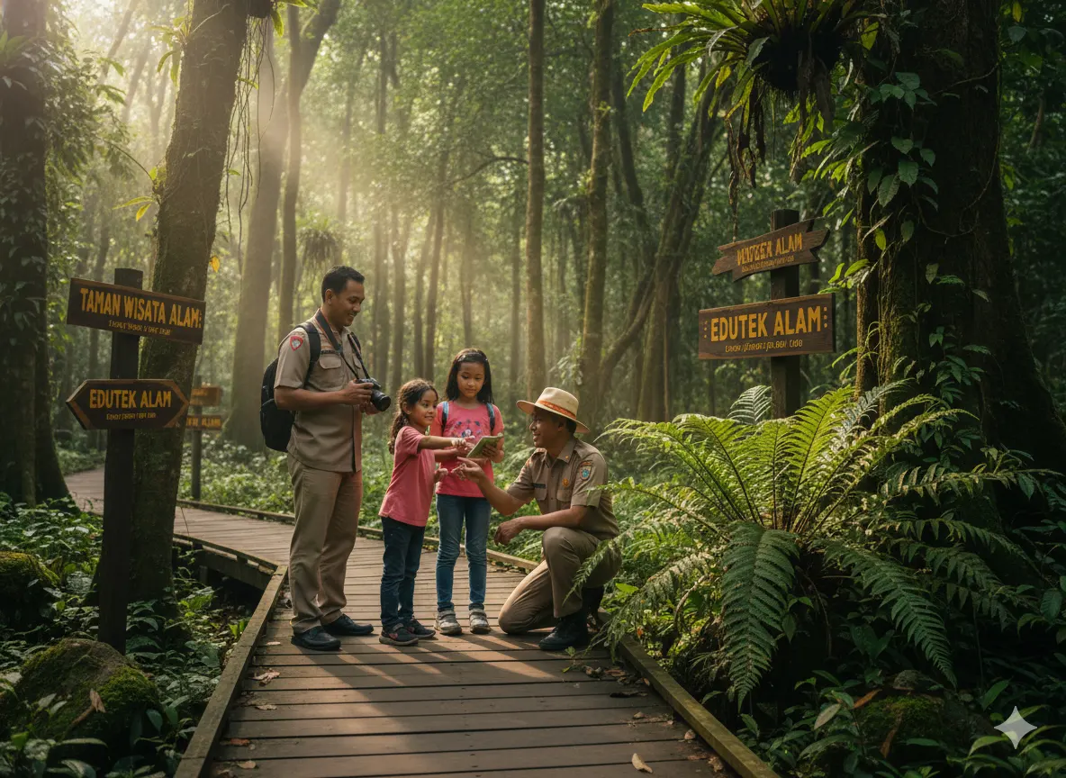 Taman Wisata Alam sebagai Destinasi Edukasi dan Rekreasi Keluarga (AiStudio)