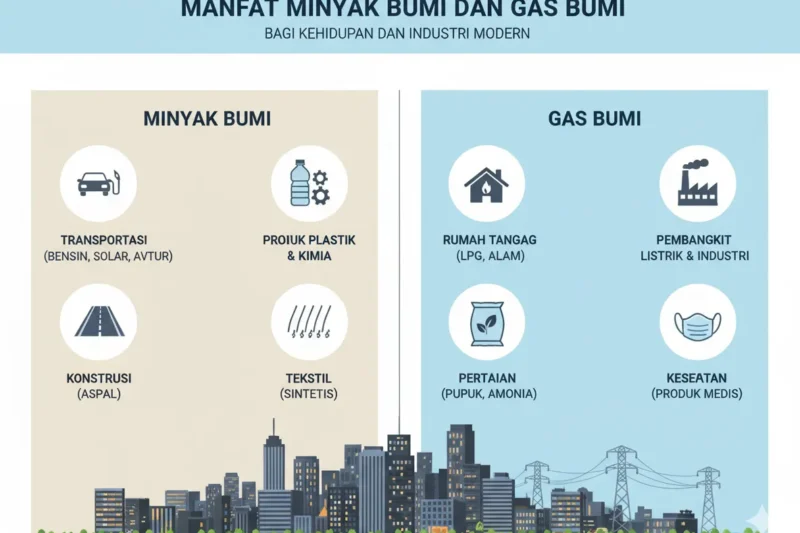 Manfaat Minyak Bumi dan Gas Bumi bagi Kehidupan dan Industri Modern