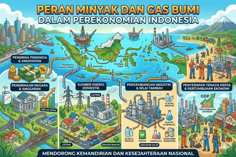 Peran Minyak Bumi dan Gas Bumi dalam Perekonomian Indonesia