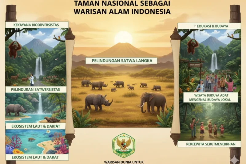Taman Nasional sebagai Warisan Alam Indonesia