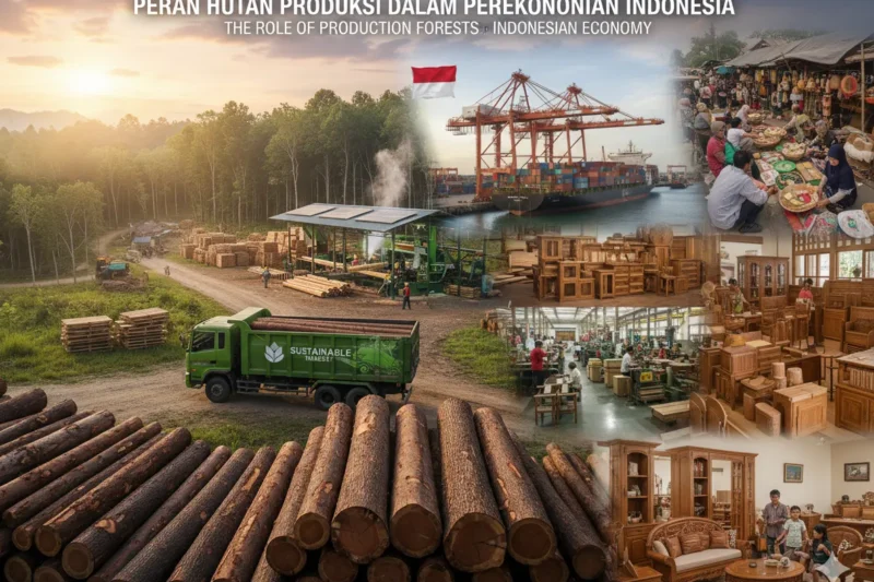 Peran Hutan Produksi dalam Perekonomian Indonesia
