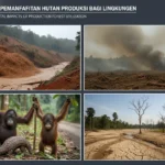 Dampak Pemanfaatan Hutan Produksi bagi Lingkungan (ft.istimewa)