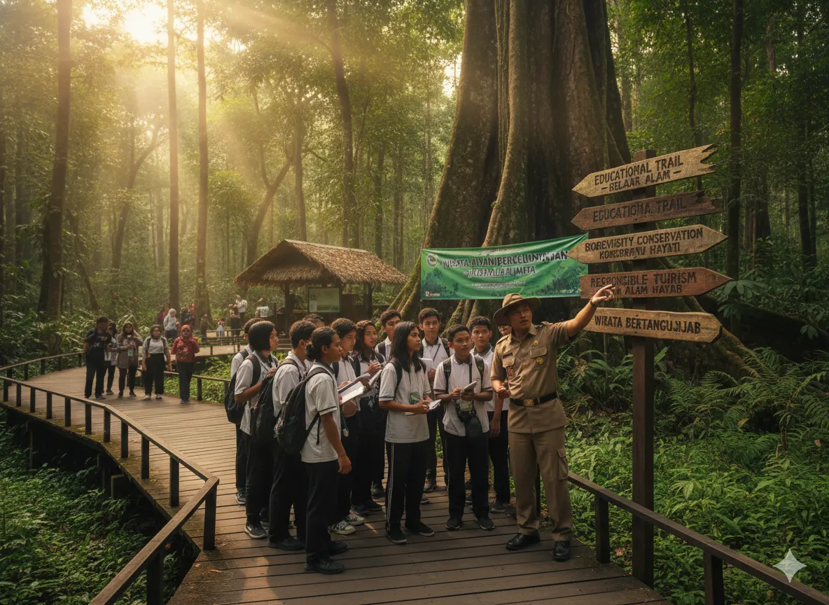 Wisata Alam Berkelanjutan: Peran Penting Taman Wisata Alam di Indonesia (AiStudio)