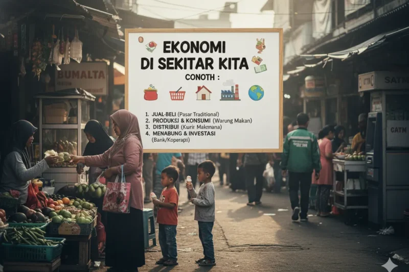 Pengertian Ekonomi di Lingkungan Sekitar dan Contohnya dalam Kehidupan Sehari-hari