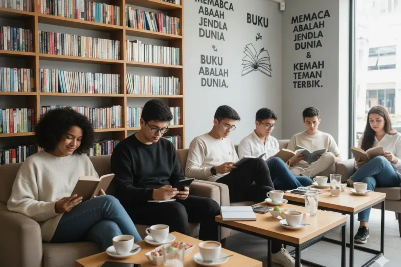 Kebiasaan Membaca di Kalangan Anak Muda: Tantangan, Peluang, dan Cara Meningkatkannya