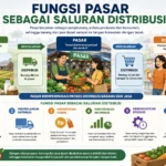 Fungsi Pasar sebagai Saluran Distribusi: Pengertian, Peran, dan Contohnya (AiStudio)
