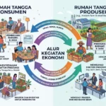 Peran Rumah Tangga Konsumen dan Produsen dalam Kegiatan Ekonomi (AiStudio)