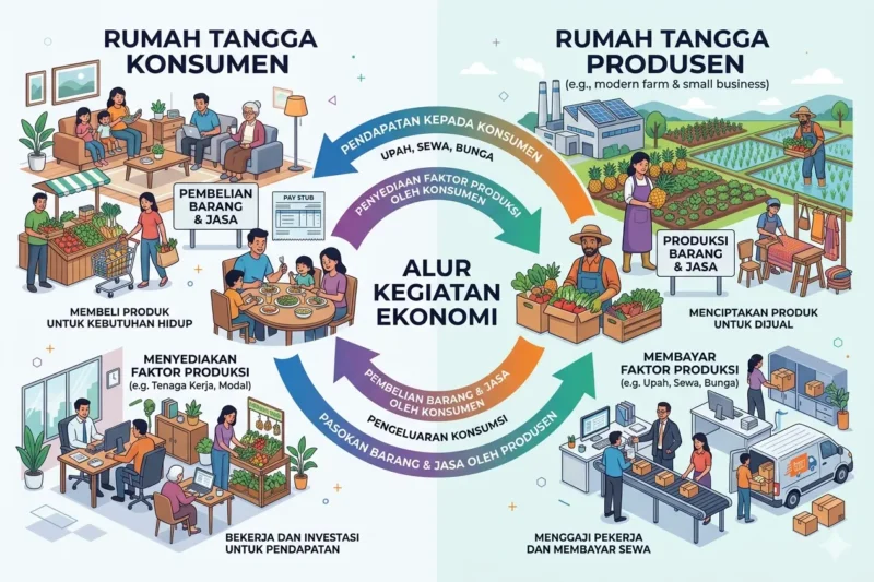 Peran Rumah Tangga Konsumen dan Produsen dalam Kegiatan Ekonomi