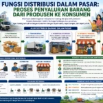 Fungsi Distribusi dalam Pasar: Proses Penyaluran Barang dari Produsen ke Konsumen (AiStudio)