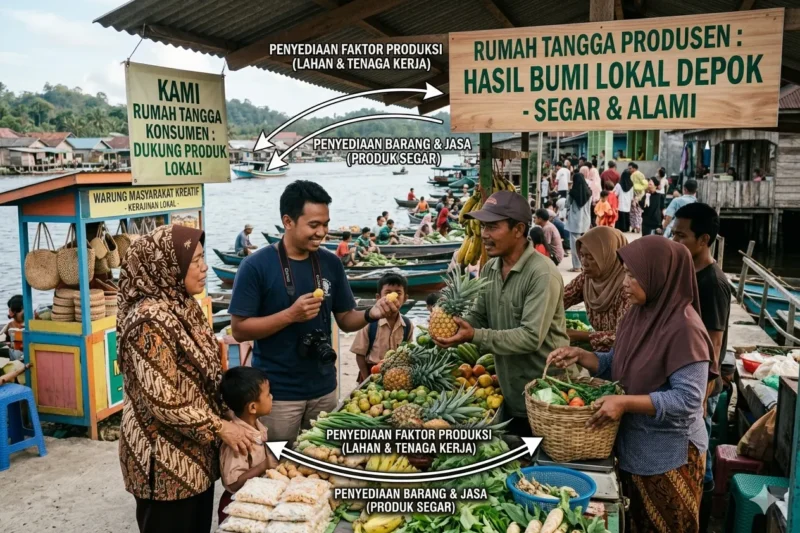 Hubungan Rumah Tangga Konsumen dengan Produsen dalam Kegiatan Ekonomi