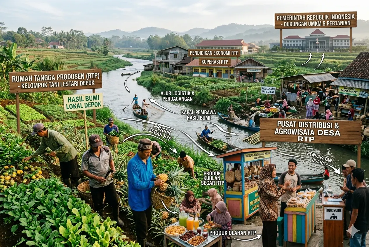 Fungsi Rumah Tangga Produsen dalam Sistem Perekonomian Indonesia (AiStudio)