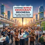 Potensi Bonus Demografi Indonesia: Peluang Emas Menuju Negara Maju 2045 (AiStudio)