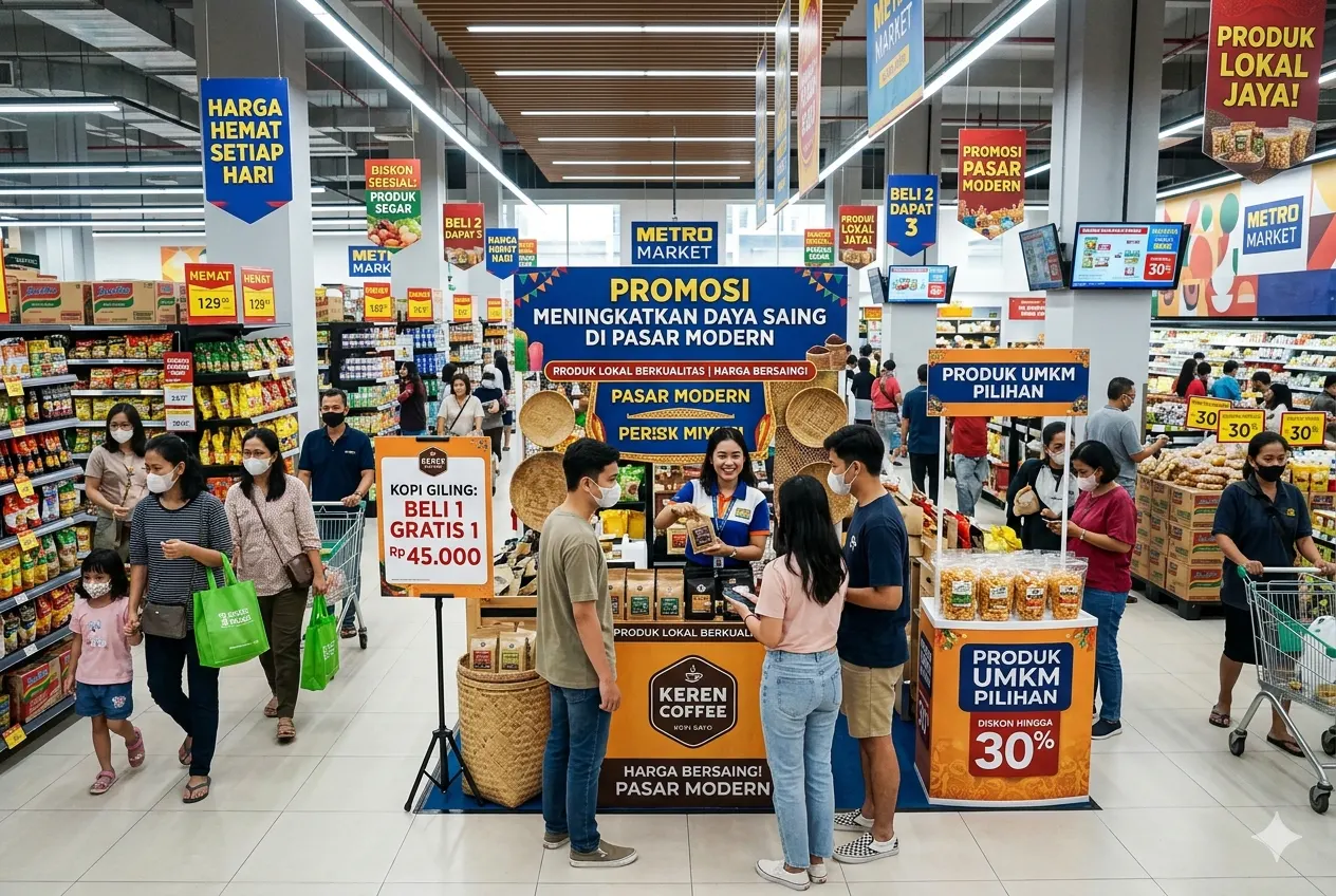 Peran Promosi dalam Meningkatkan Daya Saing di Pasar Modern (AiStudio)