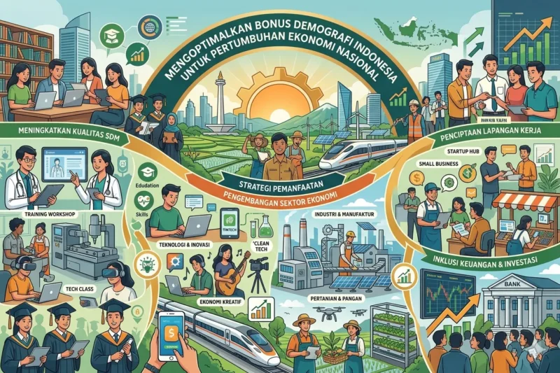 Mengoptimalkan Bonus Demografi Indonesia untuk Pertumbuhan Ekonomi Nasional