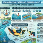 Pemanfaatan Energi Gelombang Laut untuk Masa Depan Energi Bersih (AiStudio)