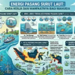 Energi Pasang Surut Laut: Cara Kerja dan Manfaatnya bagi Manusia (AiStudio)