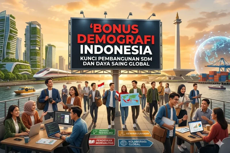 Bonus Demografi Indonesia: Kunci Pembangunan SDM dan Daya Saing Global