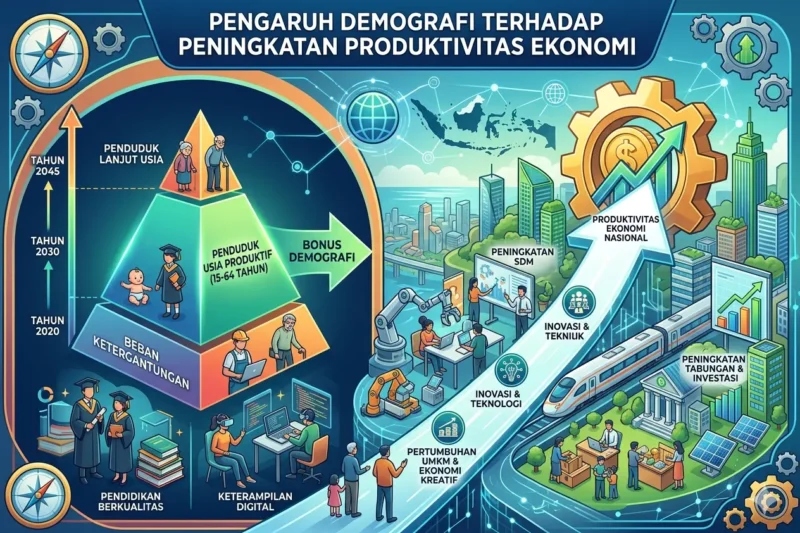 Pengaruh Demografi Terhadap Peningkatan Produktivitas Ekonomi