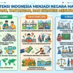 Potensi Indonesia Menjadi Negara Maju: Peluang, Tantangan, dan Strategi Menuju 2045 (AiStudio)