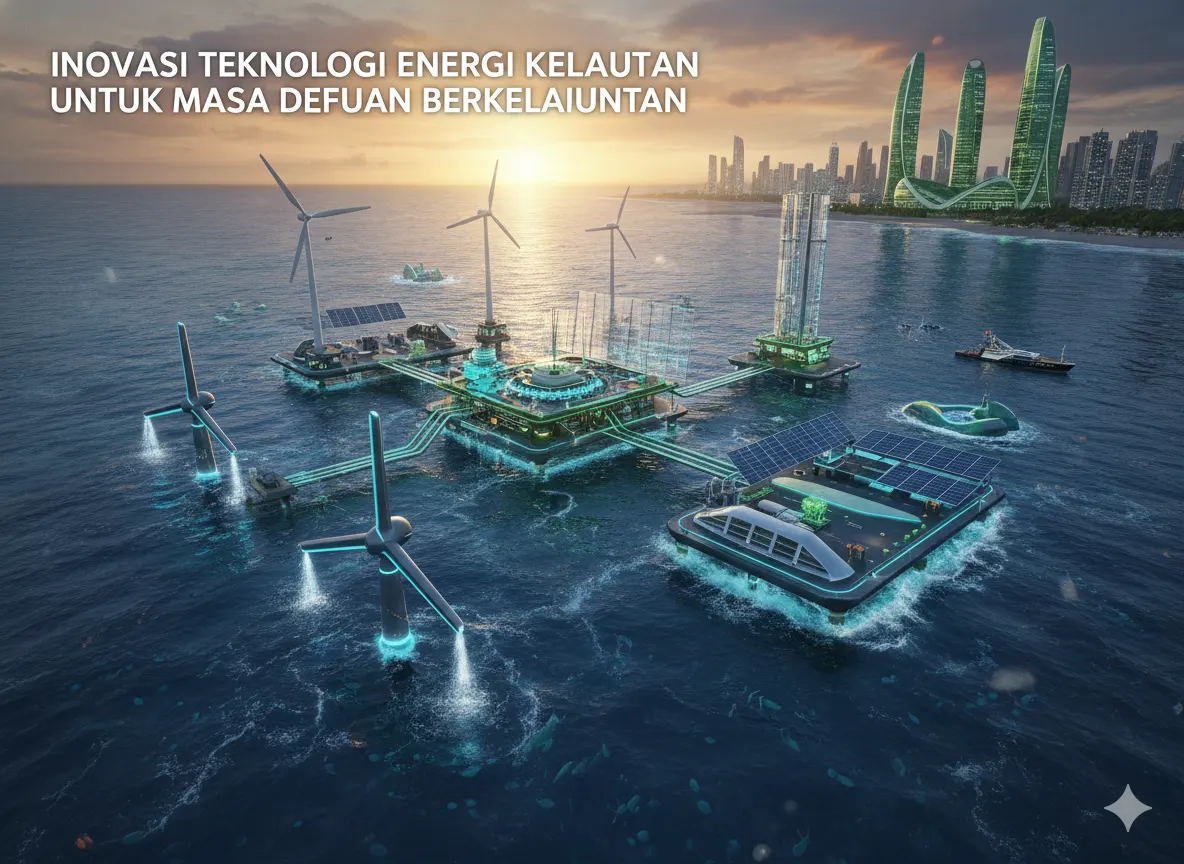 Inovasi Teknologi Energi Kelautan untuk Masa Depan Berkelanjutan (AiStudio)