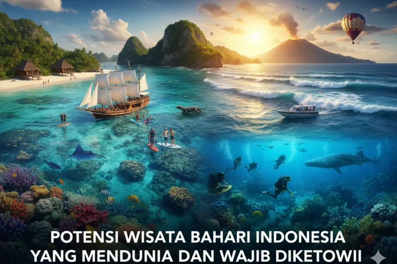 Potensi Wisata Bahari Indonesia yang Mendunia dan Wajib Diketahui