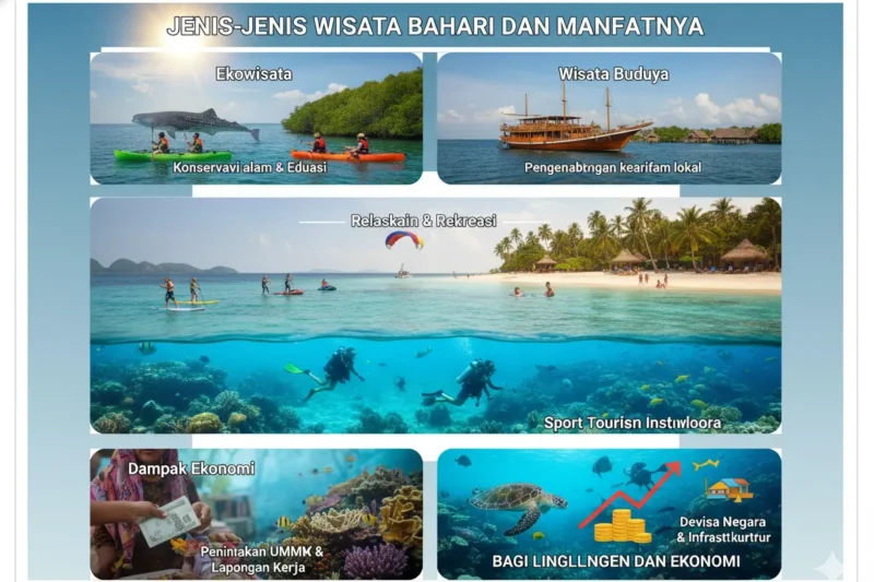Jenis-Jenis Wisata Bahari dan Manfaatnya bagi Lingkungan dan Ekonomi