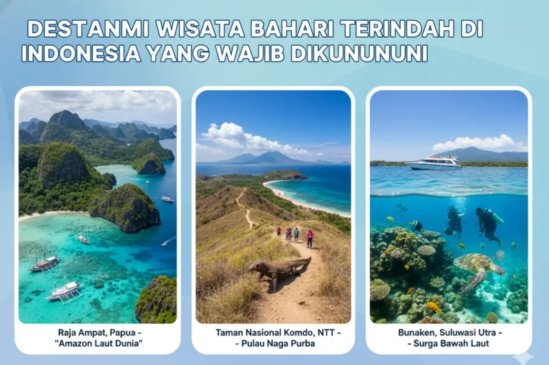 Destinasi Wisata Bahari Terindah di Indonesia yang Wajib Dikunjungi