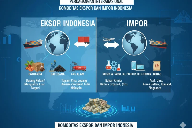 Komoditas Ekspor dan Impor Indonesia yang Berperan Penting dalam Perekonomian