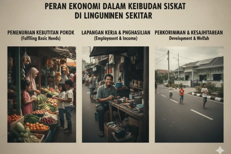 Peran Ekonomi dalam Kehidupan Masyarakat di Lingkungan Sekitar