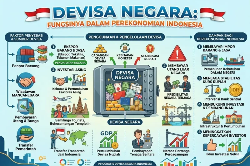 Devisa Negara: Pengertian, Sumber, dan Fungsinya dalam Perekonomian