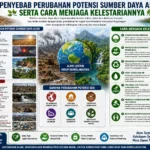 Penyebab Perubahan Potensi Sumber Daya Alam serta Cara Menjaga Kelestariannya (AiStudio)