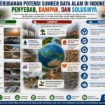 Perubahan Potensi Sumber Daya Alam di Indonesia: Penyebab, Dampak, dan Solusinya (AiStudio)