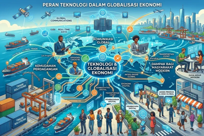 Peran Teknologi dalam Globalisasi Ekonomi