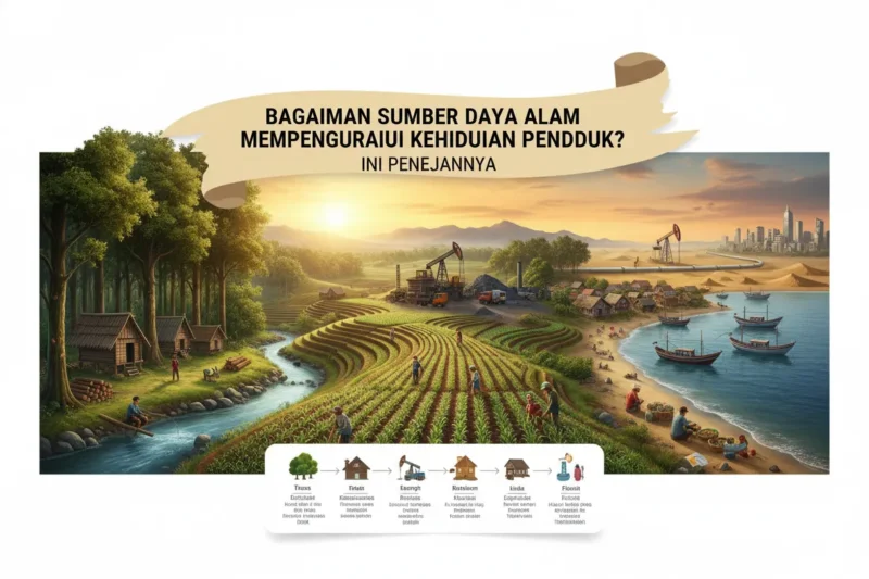 Bagaimana Sumber Daya Alam Mempengaruhi Kehidupan Penduduk? Ini Penjelasannya