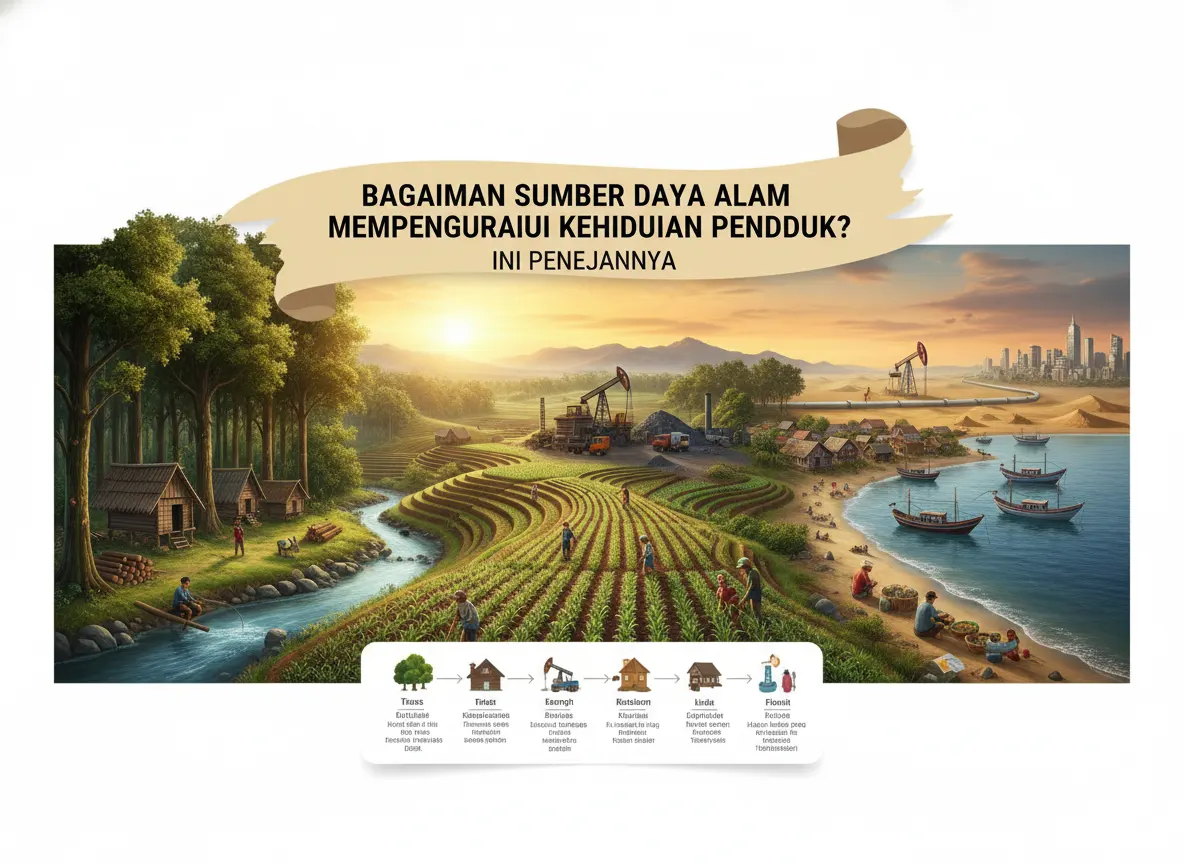 Bagaimana Sumber Daya Alam Mempengaruhi Kehidupan Penduduk? Ini Penjelasannya (AiStudio)