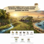 Pengaruh Sumber Daya Alam terhadap Kehidupan Penduduk dalam Bidang Ekonomi dan Sosial (AiStudio)