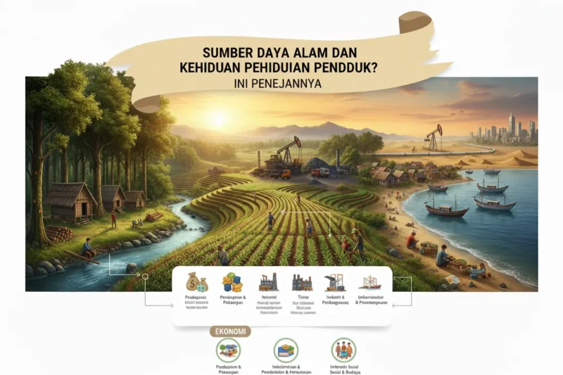 Sumber Daya Alam dan Kehidupan Penduduk: Hubungan, Manfaat, serta Tantangannya