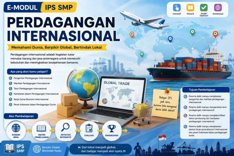 E-MODUL IPS SMP Perdagangan Internasional