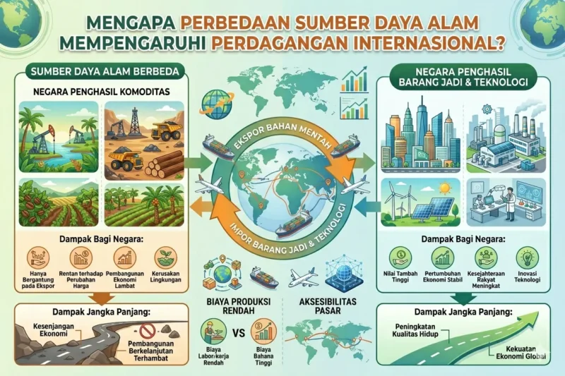 Mengapa Perbedaan Sumber Daya Alam Mempengaruhi Perdagangan Internasional?
