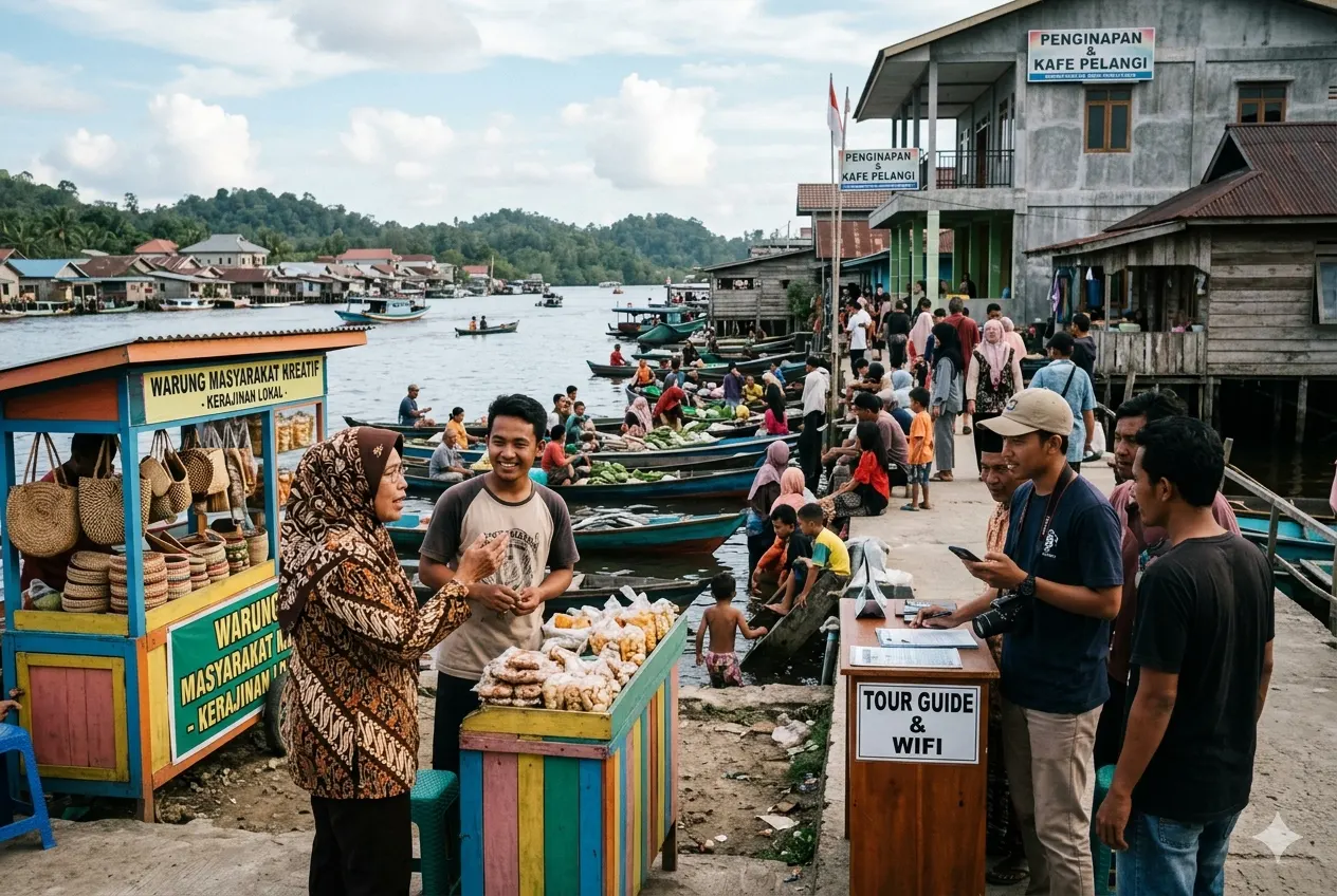 Dampak Kegiatan Ekonomi terhadap Kehidupan Sosial Masyarakat (AiStudio)
