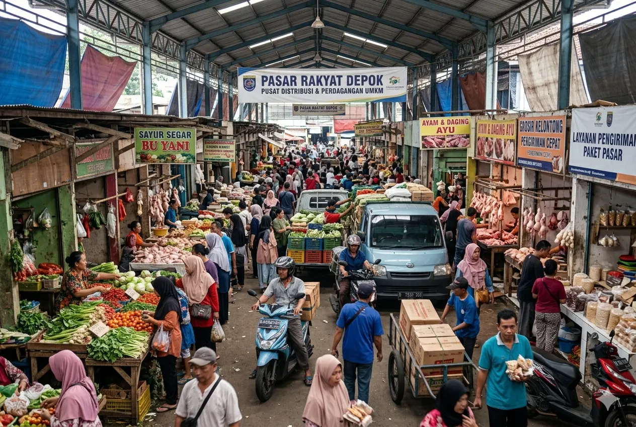 Fungsi Pasar sebagai Sarana Distribusi Barang dan Jasa yang Efektif (AiStudio)