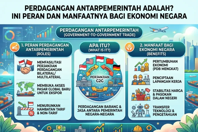 Perdagangan Antarpemerintah Adalah? Ini Peran dan Manfaatnya bagi Ekonomi Negara