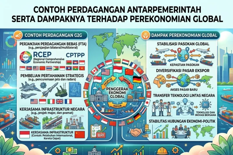 Contoh Perdagangan Antarpemerintah serta Dampaknya terhadap Perekonomian Global