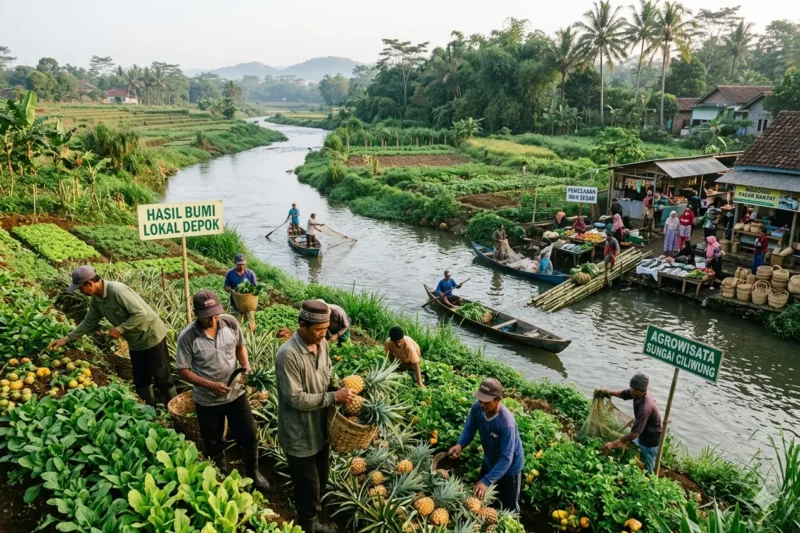 Hubungan Kegiatan Ekonomi dengan Pemanfaatan Sumber Daya Alam di Lingkungan Sekitar
