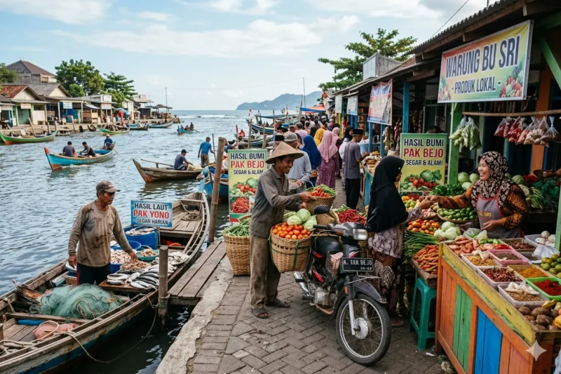 Peran Pedagang, Petani, dan Nelayan dalam Kegiatan Ekonomi Masyarakat