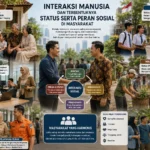 Materi IPS: Interaksi Manusia dan Terbentuknya Status serta Peran Sosial di Masyarakat (AiStudio)