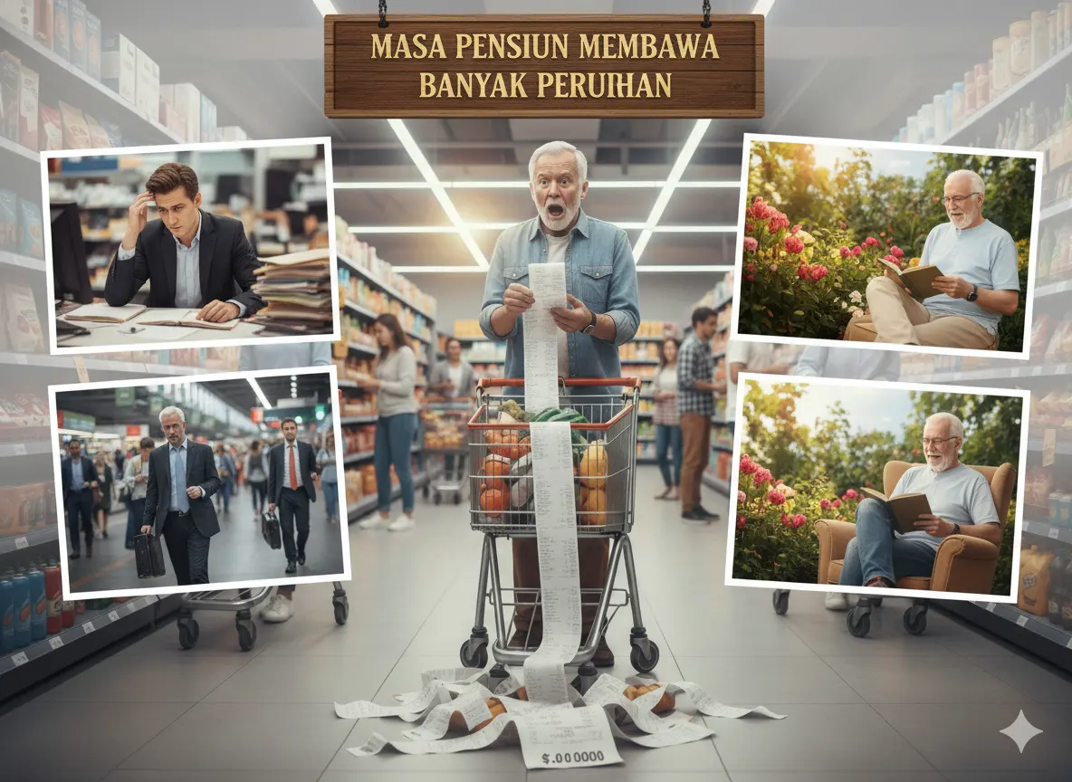 Kehidupan Setelah Pensiun Ternyata Tidak Mudah, Ini Hal-Hal yang Sering Mengejutkan (AiStudio)