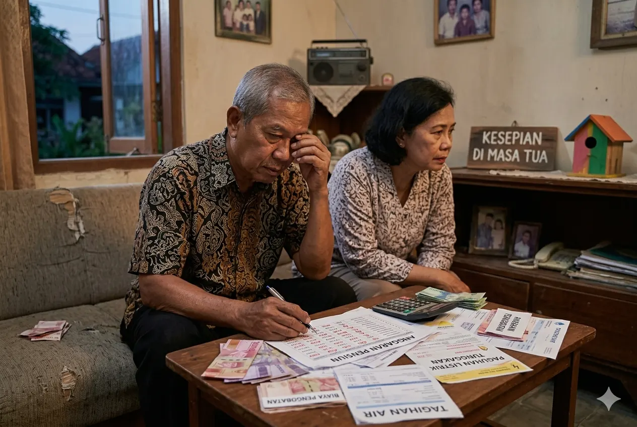 Yang Membuat Kaget Setelah Pensiun: Dari Kesepian hingga Masalah Keuangan (AiStudio)