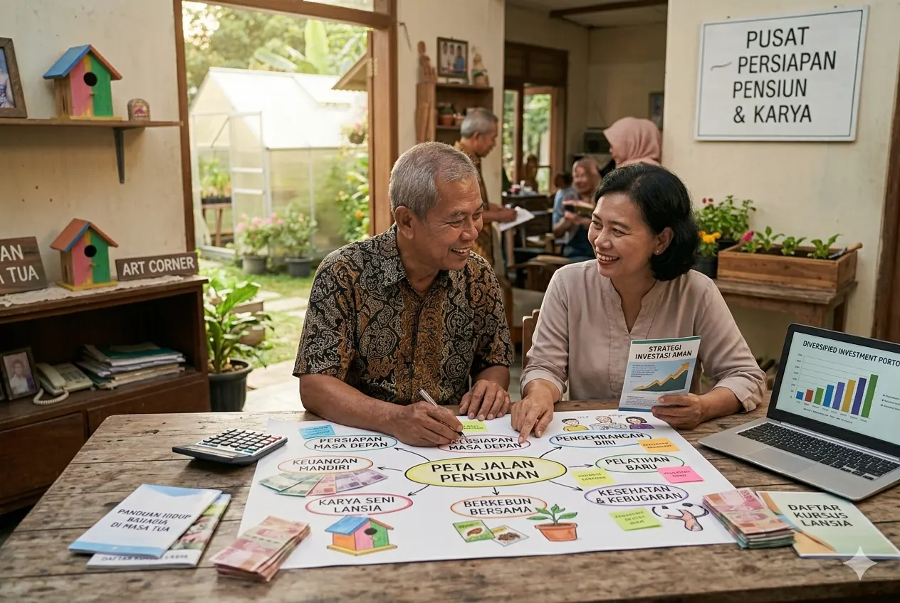 Banyak Orang Tidak Siap Hidup Setelah Pensiun, Ini Penyebab dan Solusinya (AiStudio)