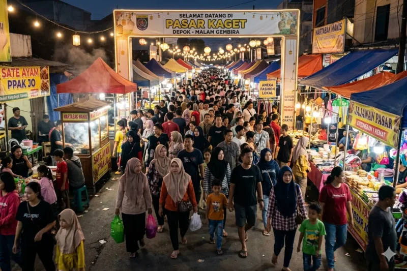 Pasar Kaget sebagai Sarana Ekonomi Rakyat: Manfaat dan Tantangannya